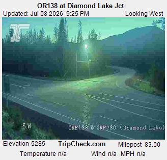 OR138 at Diamond Lake Jct
